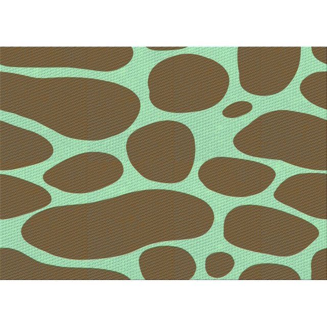 Ahgly Company Machine Washable Indoor Rectangle Transitional Saddle Brown Area Rugs, 2' x 3'