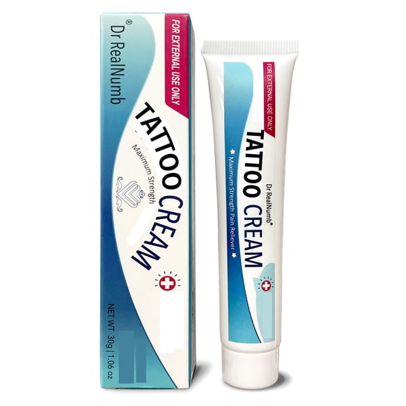 Tattoo Numbliing Cream Fast Acting, Use for Waxing/ Tattooing/ Piercing