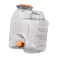 thumbnail image 4 of S SERENABLE Pichet d'Eau de Camping Distributeur de Boisson Étanche avec Robinet Réservoir d'Eau pour Activités de Plein Air Fourgonnette Randonnée Voyage Conduite 10 L, 4 of 9