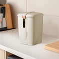 thumbnail image 4 of EGNMCR Airtight Rice Dispenser Cover Rice Bucket For Cereal Grain Flour Rice Beans Pet Food CountertopLarge Rice Storage Container With Lid Proof Household Cereal Rice Storage, 4 of 7