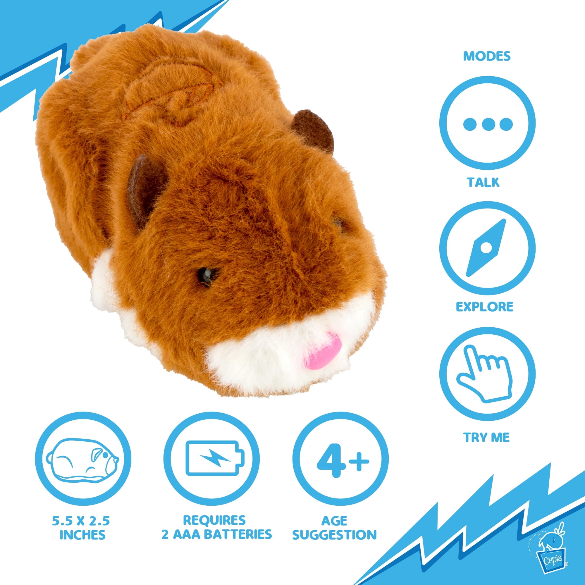 Zhu Zhu Pets Hampsters par Cepia Toys pour les enfants de 4 ans et plus.