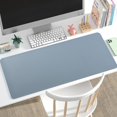 thumbnail image 4 of Large Leather Desk Mat, 31.5X15.7 Inch Pu Leather Mouse Pad, Non-Slip Desk Blotter For Office & Home Computer Desk, Writing Desk Protector, 4 of 5