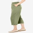 thumbnail image 4 of Women‘s Plus Size 7-Day Knit Capri Pants, 4 of 6