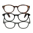 thumbnail image 3 of Equate Unisex Round Reading Glasses Value 3-Pack, 3 of 3