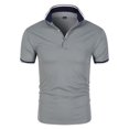 thumbnail image 4 of Chemise à Boutons pour Hommes - Coupe Classique, Col, Tissu Anti-Humidité, 4 of 4