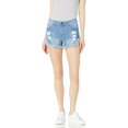 thumbnail image 1 of Shorts Denim Jeans Acid Washed Blue Active Wear for Summer Juniors Size 5, 1 of 2