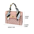 thumbnail image 3 of TopLLC One Shoulder Crossbody Bag Leather Large Capacity Multi Compartment Women Bag, 3 of 3