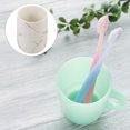 thumbnail image 3 of Ceramic Toothbrush Cup Bathroom Toothbrush Holder Decorative Marbling Pattern Toothbrush Cup, 3 of 8