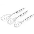thumbnail image 2 of CNKOO 3Pcs Stainless Steel Manual Egg Beater Milk Frother Mixer Blender Kitchen Baking Tools, 2 of 8