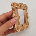 thumbnail image 4 of veasfak Cadre Photo Vintage 2X Dentelle Sculptée Résine Mini Cadre Photo Accessoires Photo Carré, 4 of 7