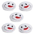 thumbnail image 4 of CHOK Holiday Dog Toy Spikey Snowman Ball Squeaker Soft High Bounce Choose Quantity (One Ball), 4 of 5
