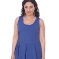 thumbnail image 2 of White Mark Women's Crystal Skater Dress, 2 of 4