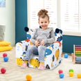 thumbnail image 2 of Costway Kids Sofa Chair Foam Filled Armchair Dinosaur Toddler Couch with Cover & Pillow, 2 of 10