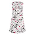 thumbnail image 3 of Robe d'Été pour Femmes Aguichant Robe d'Été pour Femmes Design Décontracté Robe Dégradée Sans Manches Col en V Longue Robe Ample Robe d'Été pour Femmes Robe Longue d'Été pour Femmes Longue Robe d'Été pour Femmes, 3 of 4