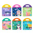 thumbnail image 4 of Reusable Sticker Book,Sticker Books for Kids,Childrens Early Education Portable Quiet Jelly Sticker Book Kindergarten Enlightenment Puzzle Sticker Book Puzzle, 4 of 7