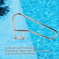 thumbnail image 4 of Pool Handrail, Swimming Pool Stair Rail 304 Stainless Steel Easy Installation  for Spa for Hot Tub, 4 of 7