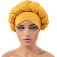 thumbnail image 3 of Boho Turban Hat Headed Indian Hat Big Headband Hat, 3 of 7