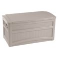 thumbnail image 4 of Suncast 73 Gallons Boîte de Rangement pour Terrasse Extérieure, Taupe (2 Paquets), 4 of 4