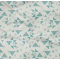 thumbnail image 5 of oneOone Organic Cotton Poplin Twill Fabric Triangle Geometric Print Sewing Fabric BTY 42 Inch Wide, 5 of 5
