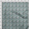 thumbnail image 4 of oneOone Rayon Royal Blue Fabric Mosaic Craft Projects Decor Fabric Printed By The Yard 56 Inch Wide, 4 of 5