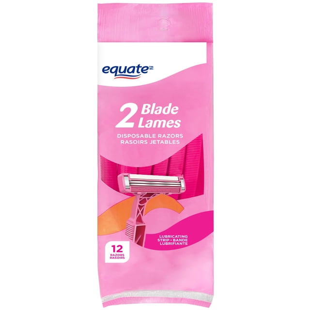 Equate Twin Blade Disposable Razors for Women
