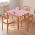 thumbnail image 1 of Cagogo Stretch Tablecloth, Elastic Square Table Cover, Washable Polyester Tablecloth, Waterproof Table Protector for Dining Table and Party Table, 33.86x33.86 Inches, 1 of 6
