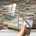 thumbnail image 1 of Leutsin Imitation Wall Tiles Crystal Film Tile Sticker Adhesive Floor Sticker Hot, 1 of 1