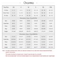 thumbnail image 2 of Charmo Womens Double V Neck Swimsuit Ruffled Shoulder One Piece Swimwear Tummy Control Bath Suit, 2 of 6