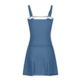 thumbnail image 3 of DGMIOCS Women's Tankini Set Tummy Control Bikini Set Blue M, 3 of 4
