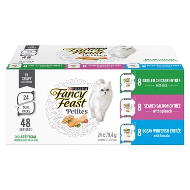 Fancy Feast Petites Collection en Sauce Nourriture pour Chat Gourmet