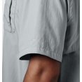 thumbnail image 4 of PFG Bahama II Short Sleeve Shirt, XL, Cool Grey, 4 of 8