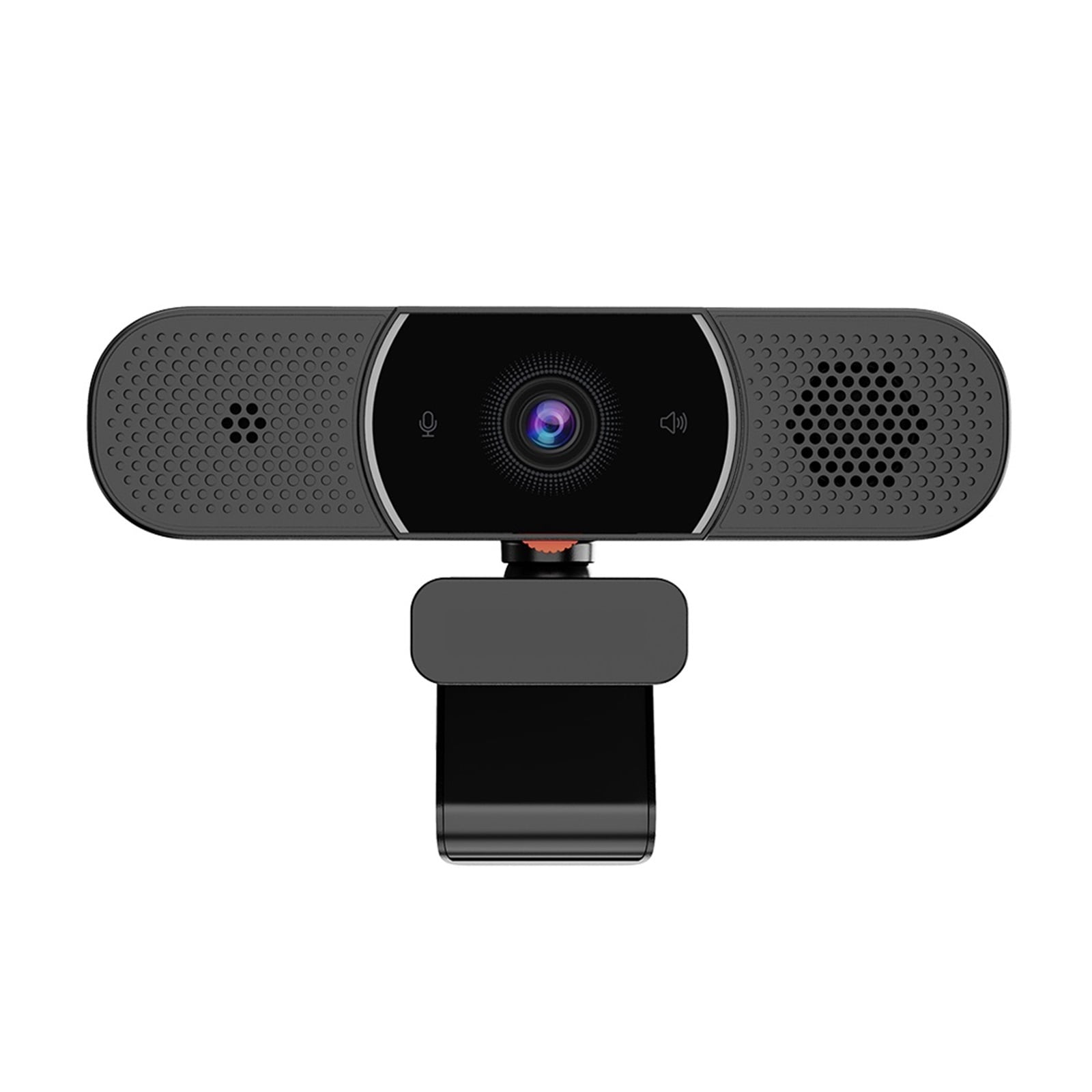 Webcam All-in-One 2K Webcam With AI Microphone Speaker Privacy Cover USB Computer Camera For Conferencing For Conferencing, Live Streaming, Recording