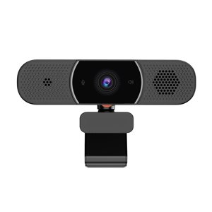Webcam All-in-One 2K Webcam With AI Microphone Speaker Privacy Cover USB Computer Camera For Conferencing For Conferencing, Live Streaming, Recording