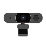 Webcam All-in-One 2K Webcam With AI Microphone Speaker Privacy Cover USB Computer Camera For Conferencing For Conferencing, Live Streaming, Recording