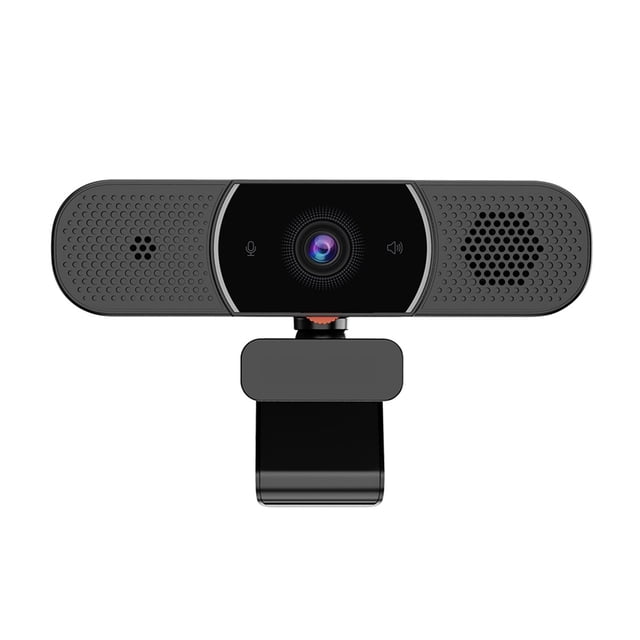 Webcam All-in-One 2K Webcam With AI Microphone Speaker Privacy Cover USB Computer Camera For Conferencing For Conferencing, Live Streaming, Recording