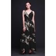 thumbnail image 4 of Bimba Bird Ladies Printed Resort Maxi DrawstringDressSpaghetti Strap Beach Wear-Large, 4 of 5