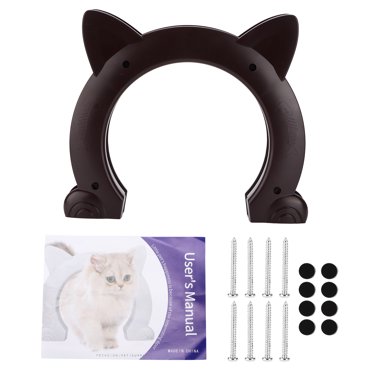 Porte pour Chat Intérieure, Enclos de Porte pour Chat, Portes pour Chat, Artisanat Supérieur