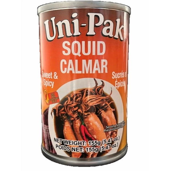 Uni-Pak SQUID Sweet & Spicy, 155g,Contains: Squid (Mollusc) and Soy Sauce