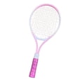 thumbnail image 1 of tamizeot Tennis Racket Nonslip Grip High Strength Nylon Strings for Park Beach Garden Pink Pink, 1 of 2