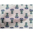 thumbnail image 4 of oneOone Cotton Poplin Fabric Leaves & Floral Block Printed Craft Fabric BTY 42 Inch Wide, 4 of 4