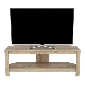 AVF CA115SO-A Calibre 45 in. Corner TV Stand with No Shelf - Sawn Oak