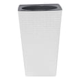 thumbnail image 1 of weibbin Plastic High End Multi Color Water Storage Lazy Flower Pot Brick Pattern Imitation Metal Plastic Flower, 1 of 5