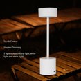 thumbnail image 4 of Cordless Table Lamp, Rechargeable Battery Operated Dining Table Lamp Modern Minimalist 3 Light Stepless Dimmable USB LED Desk Lamp For Outside Patio Restaurant Home Bedroom Bars, 4 of 8
