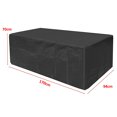 thumbnail image 2 of Housse de Table en Rotin Grande pour Mobilier de Patio Extérieur, Robuste et Imperméable, 2 of 8