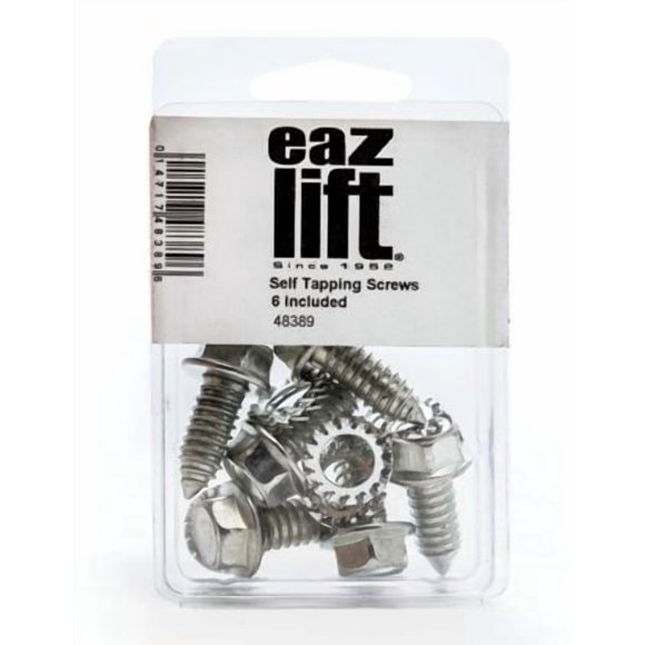 Eaz Lift Weight Distribution Hitch Sway Control Hardware 48389 Sway Control Self Tap Screws; Package of 6