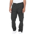 thumbnail image 1 of jsaierl Cargo Pants for Men Casual Outdoor Tactical Pants Drawstring Lightweight Solid Hiking Work Pants with Multi Pockets, 1 of 7