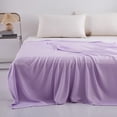 thumbnail image 4 of EGNMCR Summer Cooler Blanket Bed Blanket Thermal Blanket Lightweight Bed Breathable Soft Comfortable Blankets For Sleeping Washable Blanket For All Season Polyester Bedding Suits, 4 of 7