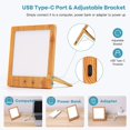 thumbnail image 2 of Smilepp SAD Light Sun Lamp 10000 Lux Free Adjustable Brightness Touch Control, 2 of 6