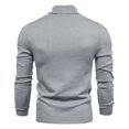 thumbnail image 5 of EGNMCR Chandail à Col Roulé pour Hommes, Chandails pour Hommes Chandail Uni à Col Montant pour Hommes Chandail à Manches Longues Ample Chandail de Base Haut Chandail Chandail à Col Roulé Hommes Chandail, 5 of 5