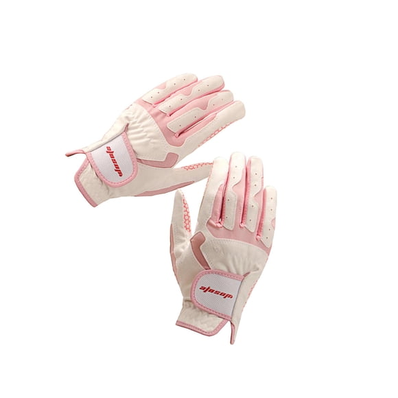 Youkk 1 Paire Gants de Golf Confortables Équipement de Golf Synthétique Respirant 19 Femmes Rose 18#